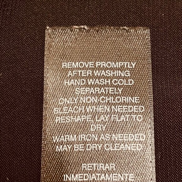 CHICO'S Travelers Diagonal Two-In-One Zebra-Striped Jacket - Size Medium - Picture 9 of 10